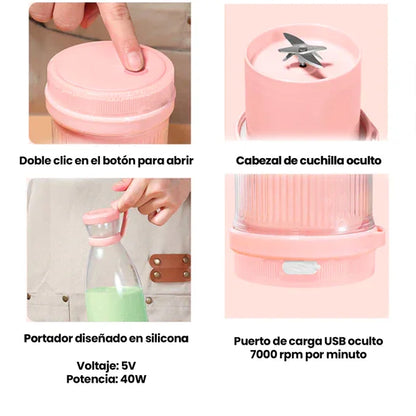 Mini Licuadora Portátil Shake Mix
