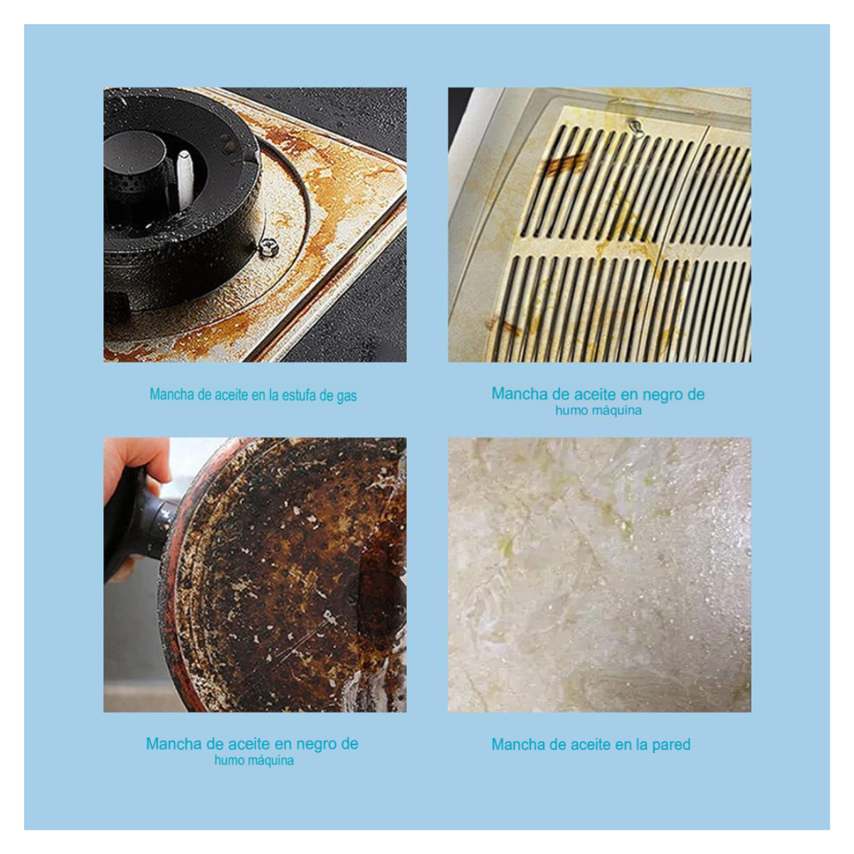 Limpiador Giratorio Portátil 5 piezas