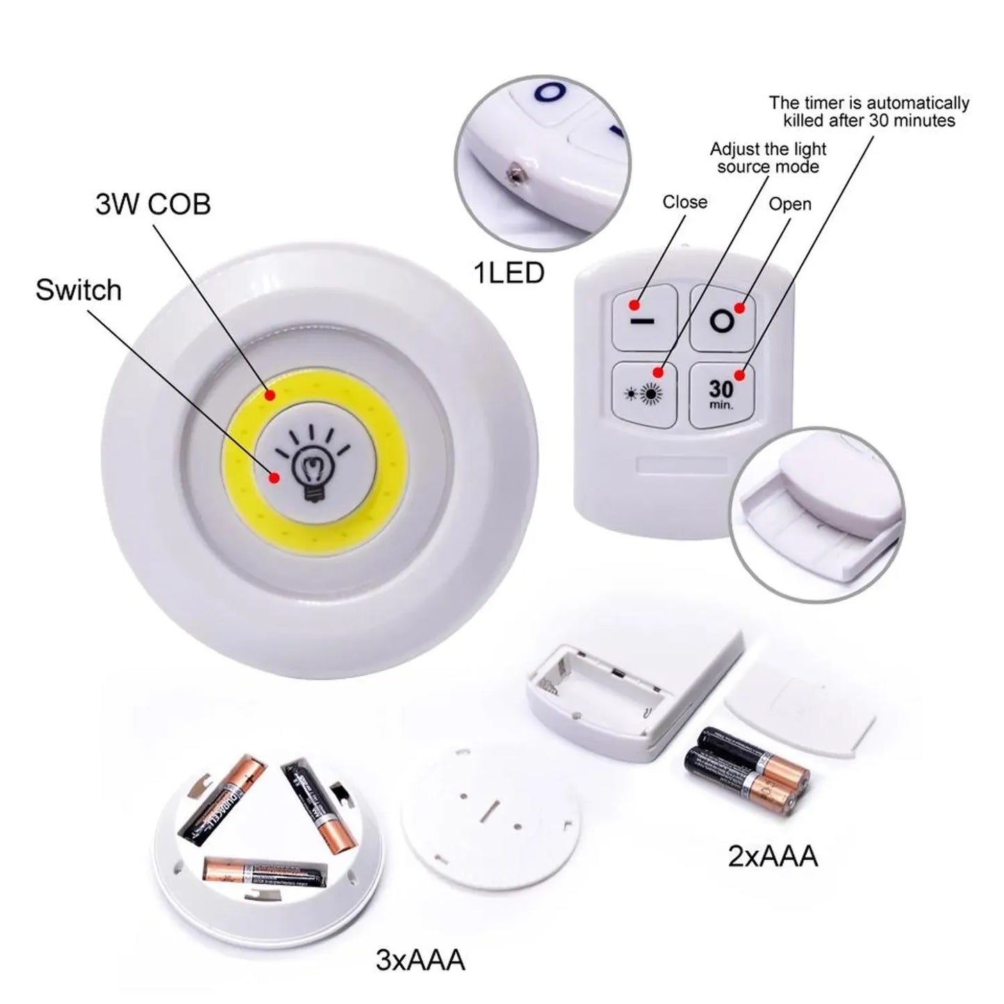 LUMI-SET PRO 3 LUCES💡